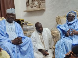 Visite khalife Mourides &raquo; Visite chez le Khalife des Mourides